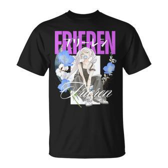 フリーレンと一緒にネモフィラの花園で冷やす時間 Tシャツ - Kawaiitshirt