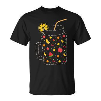 フルーツスムージー、健康的な食事、フルーツジュース、夏 Tシャツ - Kawaiitshirt