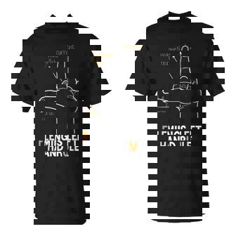 フレミングス 左手用ルール Tシャツ - Kawaiitshirt