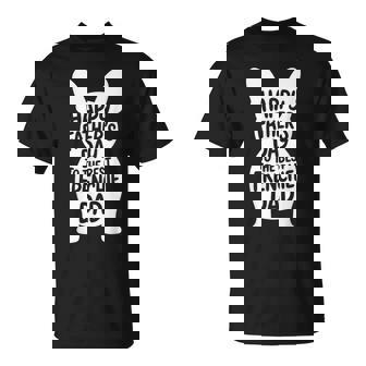 フレンチブルドッグ お父さん Happy 父の日 フレンチギフト Tシャツ - Kawaiitshirt