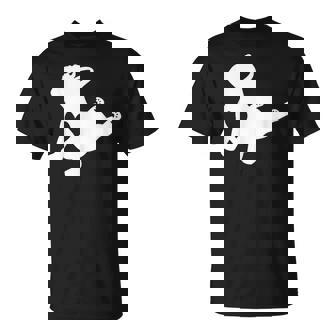 フレンチブルドッグ ヨガポーズシャツ 愛のハートフレンチギフト付き Tシャツ - Kawaiitshirt