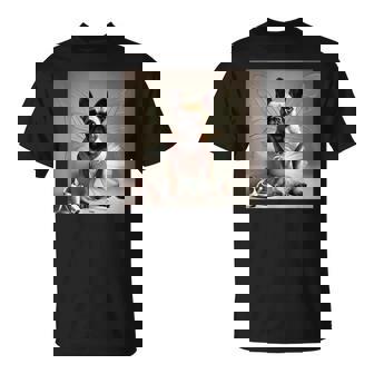 フレンチブルドッグシャツ バレリーナ バレエ愛好家 ダンサー フレンチー Tシャツ - Kawaiitshirt