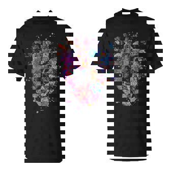 フローラル解剖学的人間の心臓グラフィック心臓専門医ギフト Tシャツ - Kawaiitshirt