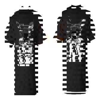 ブラック&タン チワワ Let Meleep Dog Chiwawa Lover Tシャツ - Kawaiitshirt