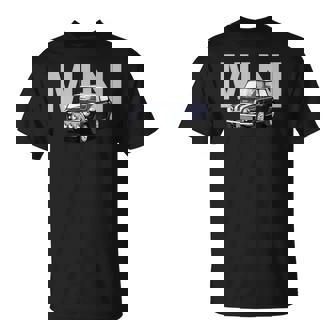 ブリティッシュクラシック スポーツカー ブルー ミニ Tシャツ - Kawaiitshirt