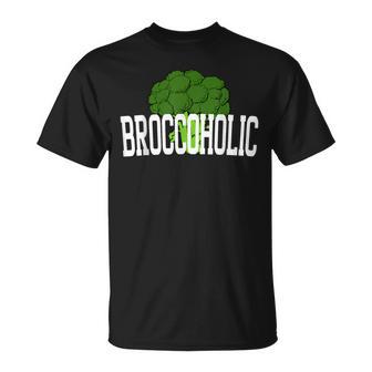 ブロッコホリック ブロッコリー中毒 恋人 野菜 おもしろ ビーガン Broccoholic Tシャツ - Kawaiitshirt
