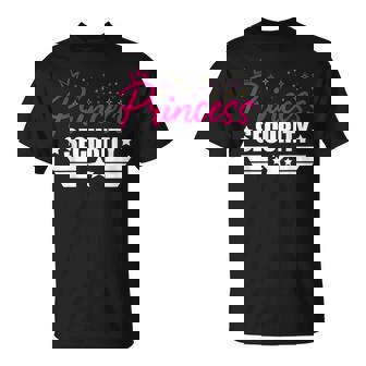 プリンセスセキュリティ面白いグラフィックハロウィーン Tシャツ - Kawaiitshirt