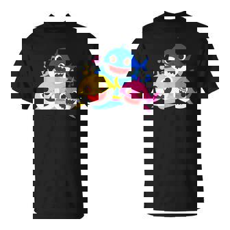 ベイビーシャーク・パパとママとサメなぞく・プレゼント・キッズ・メンズ・ウーマン家族系 Tシャツ - Kawaiitshirt