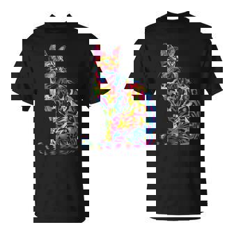 ベンガル猫ポップアート Tシャツ - Kawaiitshirt