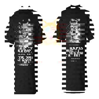 ペットを再び安全に 秋田犬 トランプ 2024 Tシャツ - Kawaiitshirt