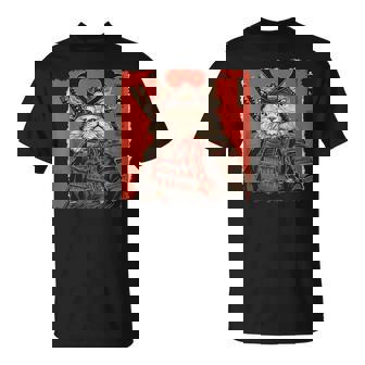 ペルシャ猫 日本美術 サムライ 浮世絵 ヴィンテージ Tシャツ - Kawaiitshirt