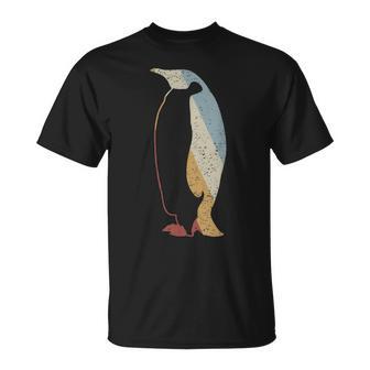 ペンギン レトロスタイル ビンテージ Tシャツ - Kawaiitshirt
