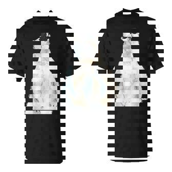 ホッキョクグマ サングラス 動物愛好家 動物飼育係 動物学者 Tシャツ - Kawaiitshirt