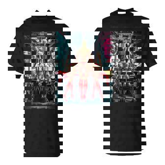 ホットガールオンtシャツ 男性用 セクシーブーティービキニモデル&車 Tシャツ - Kawaiitshirt