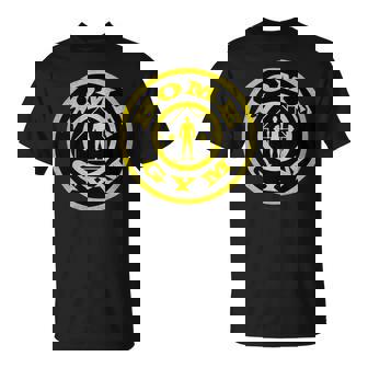 ホームジム アンティーク調ゴールドパロディー 長袖tシャツ Tシャツ - Kawaiitshirt