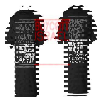 ボイコット イスラエル自由 パレスチナ Tシャツ - Kawaiitshirt