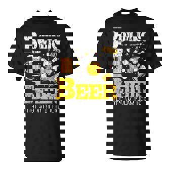 ボウリングビール だからここにいるボウラー Tシャツ - Kawaiitshirt