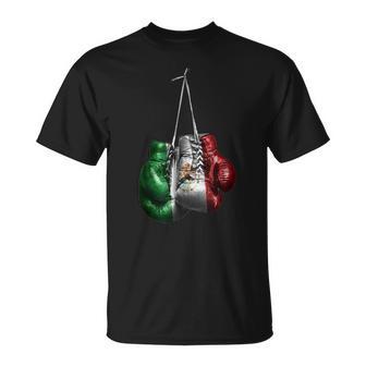 ボクシンググローブtシャツ – メキシコビンテージフラッグシャツ Tシャツ - Kawaiitshirt