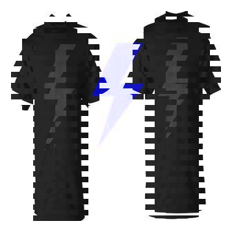 ボルト ライトニング ブルー デザイン チーム Tシャツ - Kawaiitshirt