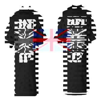 ボンドユニオンフラッグ 007 レトロシャツ Tシャツ - Kawaiitshirt