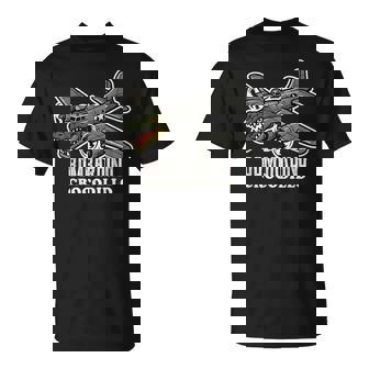 ボンバルディーノ クロコディージョ イタリアン ブレイン ロット 動物 ミーム Tシャツ - Kawaiitshirt