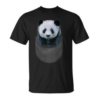 ポケット パンダ Tシャツ - Kawaiitshirt