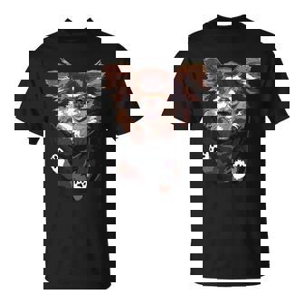 ポケットの中のチワワ 面白い チワワ 長髪 犬好き Tシャツ - Kawaiitshirt