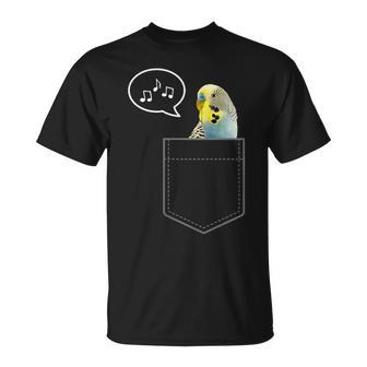 ポケットインコのセキセイインコ 面白くてかわいいセキセイインコ 鳥の飼い主 Tシャツ - Kawaiitshirt