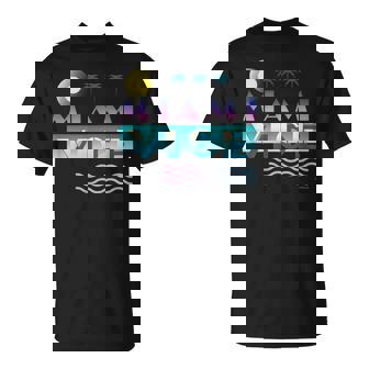 マイアミ・バイス Gradation Tシャツ - Kawaiitshirt