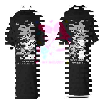 マイメロディ Usデザイン リボン Tシャツ - Kawaiitshirt