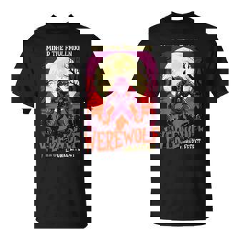 マインド・ザ・フルムーン 人狼 ハロウィン 不気味な人狼 Tシャツ - Kawaiitshirt