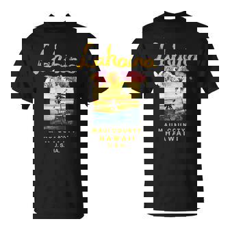 マウイ ラハイナ ハワイ ヴィンテージ ハワイアン Tシャツ - Kawaiitshirt
