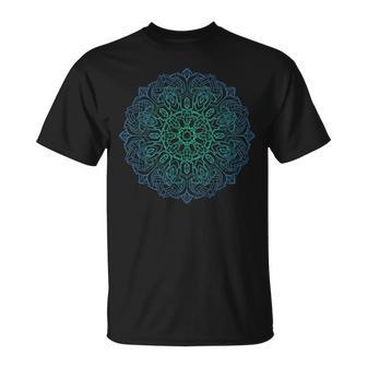 マンダラ神聖幾何学瞑想 Tシャツ - Kawaiitshirt