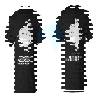 マンボウ Manbo【どうぶつフレンズ】魚 ゆるくて かわいい キャラクター イラスト Tシャツ - Kawaiitshirt