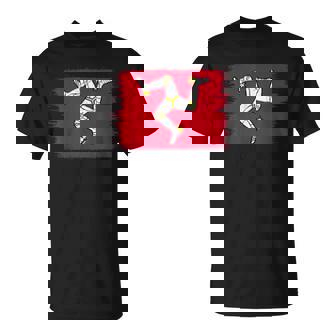 マン島の旗、マンクスの旗、トリスケリオン。ティンウォルドの日に。 Tシャツ - Kawaiitshirt