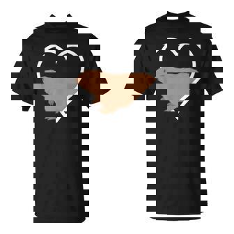 マーモット ハート マーモット アニマル ズークピーパー Tシャツ - Kawaiitshirt