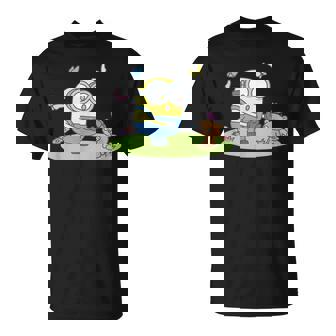 ミニオンズ ボブ&ティム バタフライ ピクニック 前後 Tシャツ - Kawaiitshirt