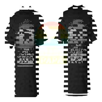 ミニチュアシュナウザー 父の日 ミニチュアシュナウザーパパ Tシャツ - Kawaiitshirt