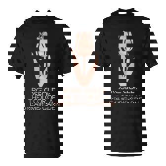 ミニマリスト フローラル ローズ ゴールド ドリーマーズ ガーデン チューリップアート Tシャツ - Kawaiitshirt