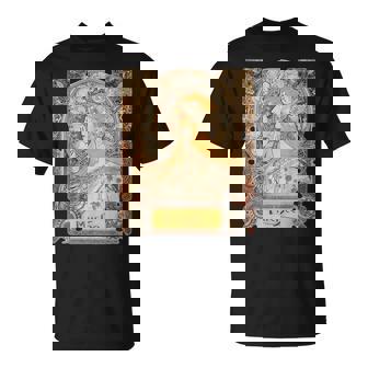 ミュシャラプリュムゾディアックレディアールヌーボー Tシャツ - Kawaiitshirt