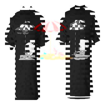 ムーミン ビーチで着替え Tシャツ - Kawaiitshirt