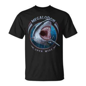 メガロドンジャイアントシャーク Tシャツ - Kawaiitshirt