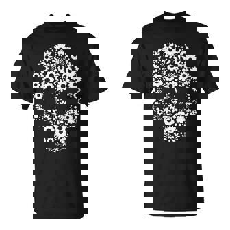 メキシコ人のための死者の日デザインのシュガースカルカラベラ Tシャツ - Kawaiitshirt