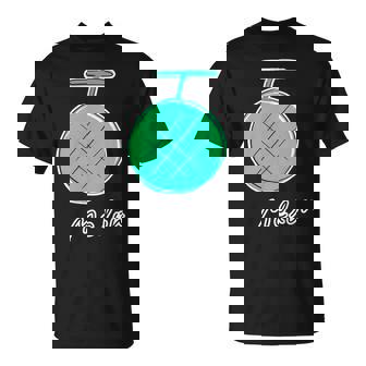 メロン Melon 『フルーツ ポップ』果物 シンプル ゆるい かわいい 落書き イラスト Tシャツ - Kawaiitshirt