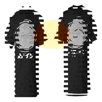 メロンパン 菓子パン パン かわいい 顔 八の字眉 笑い おもしろ キャラクターキャラクター メロンパン好き Tシャツ - Kawaiitshirt