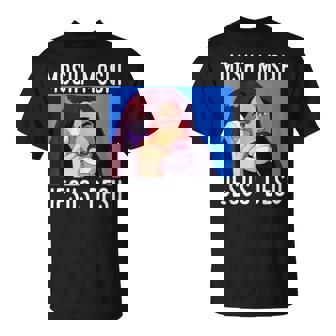 モシ・モシ・ジーザス・デス面白い Tシャツ - Kawaiitshirt