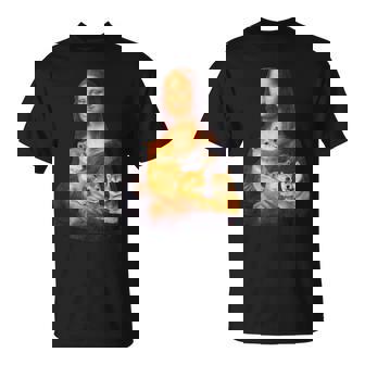 モナリザ 面白いtシャツ 柴犬 イヌ わんこ メンズ 犬好き グッズ かわいい おもしろ 面白い 服 ネタ Tシャツ - Kawaiitshirt