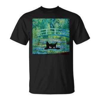 モネの睡蓮の池 Tシャツ - Kawaiitshirt