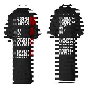 モロンはアメリカを支配している政治的ユーモアの自由のスピーチ Tシャツ - Kawaiitshirt