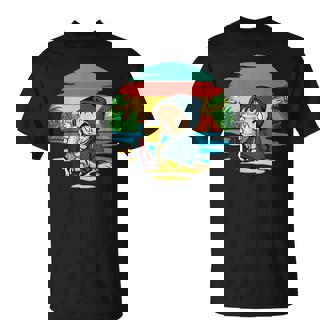 ヤシ、ビーチ、海、寒さ、太陽。 Tシャツ - Kawaiitshirt